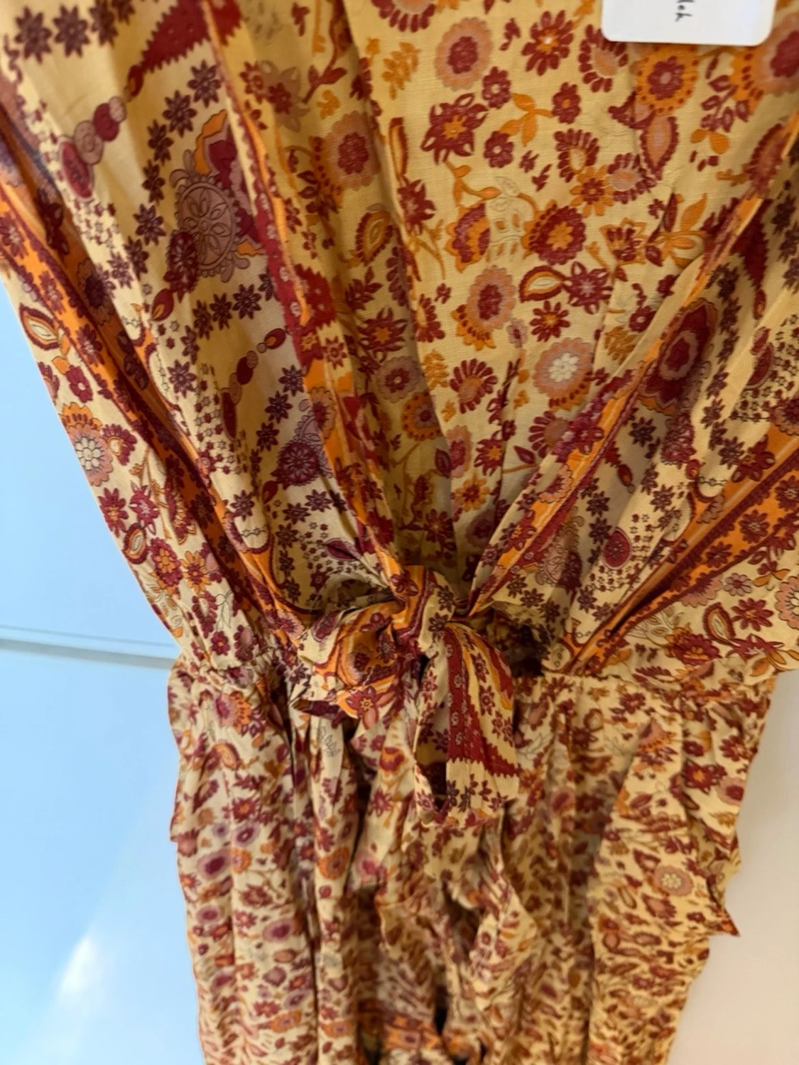 Blommig kortklänning från Spell - 2