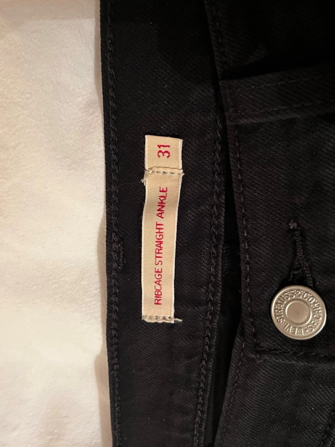 Svarta raka jeans från Levi's - 2