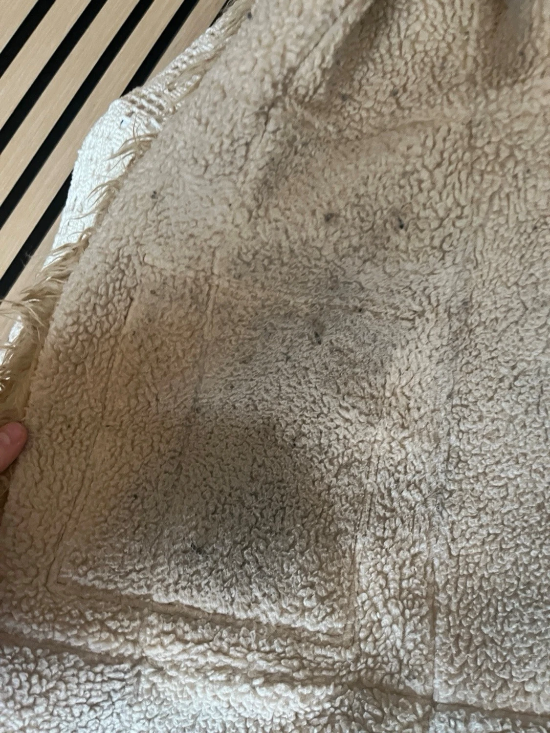 Brun fuskpälsfodrad kappa Vero Moda - 3