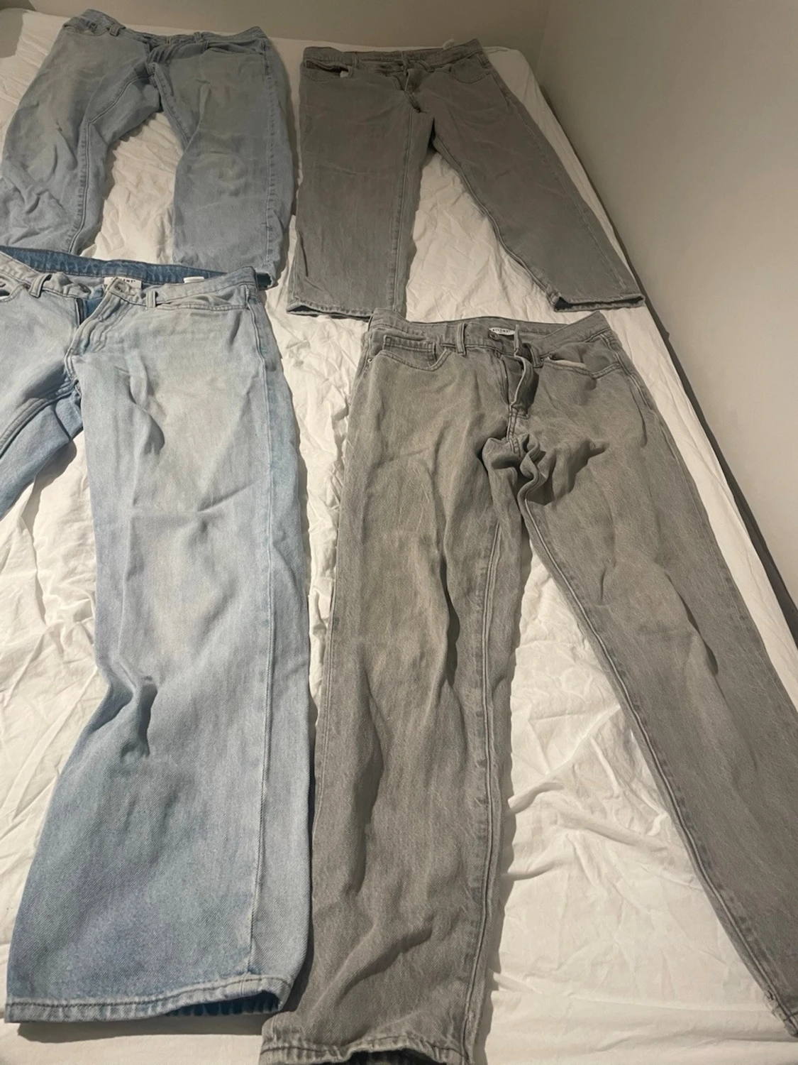 Ljusblå raka jeans från Valient - 4