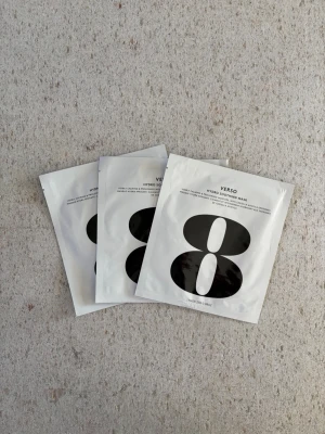 Verso Skincare Mask - Tre st helt nya ”Verso hydro smoothing mask”. Nypris 185kr/st. Dvs 555kr för 3 st.