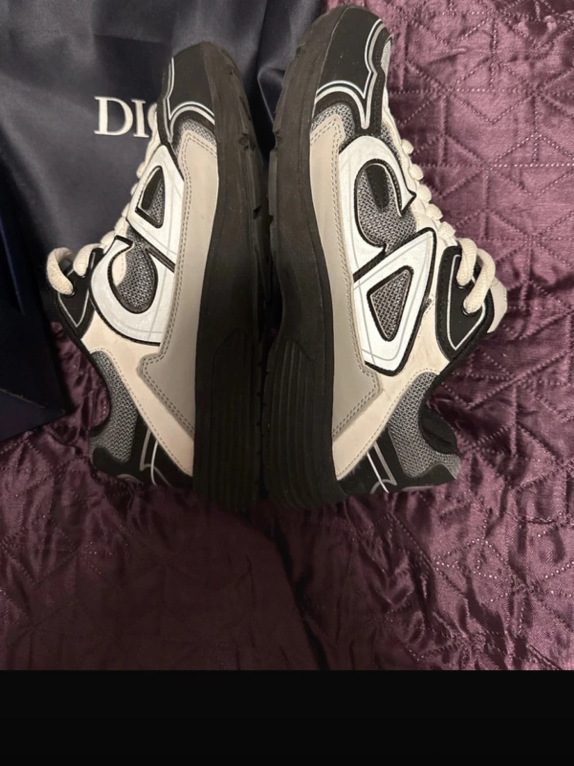 Gråa Dior B30 sneakers - 1