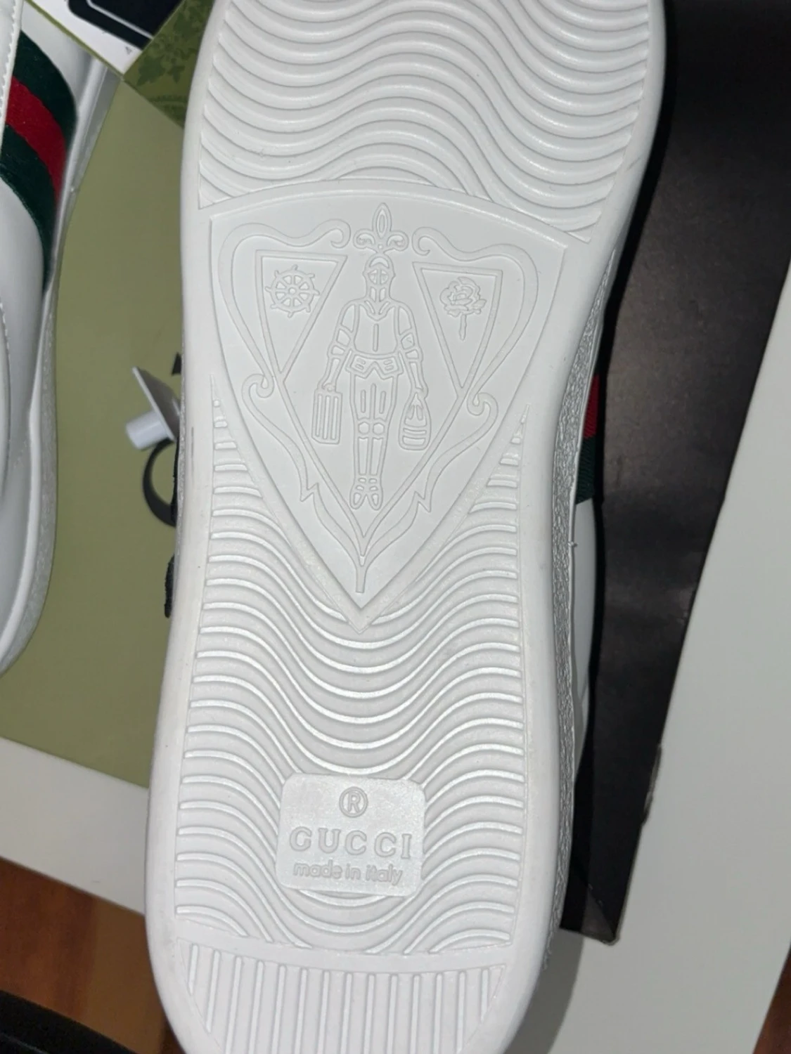 Gucci vita sneakers med orm - 3