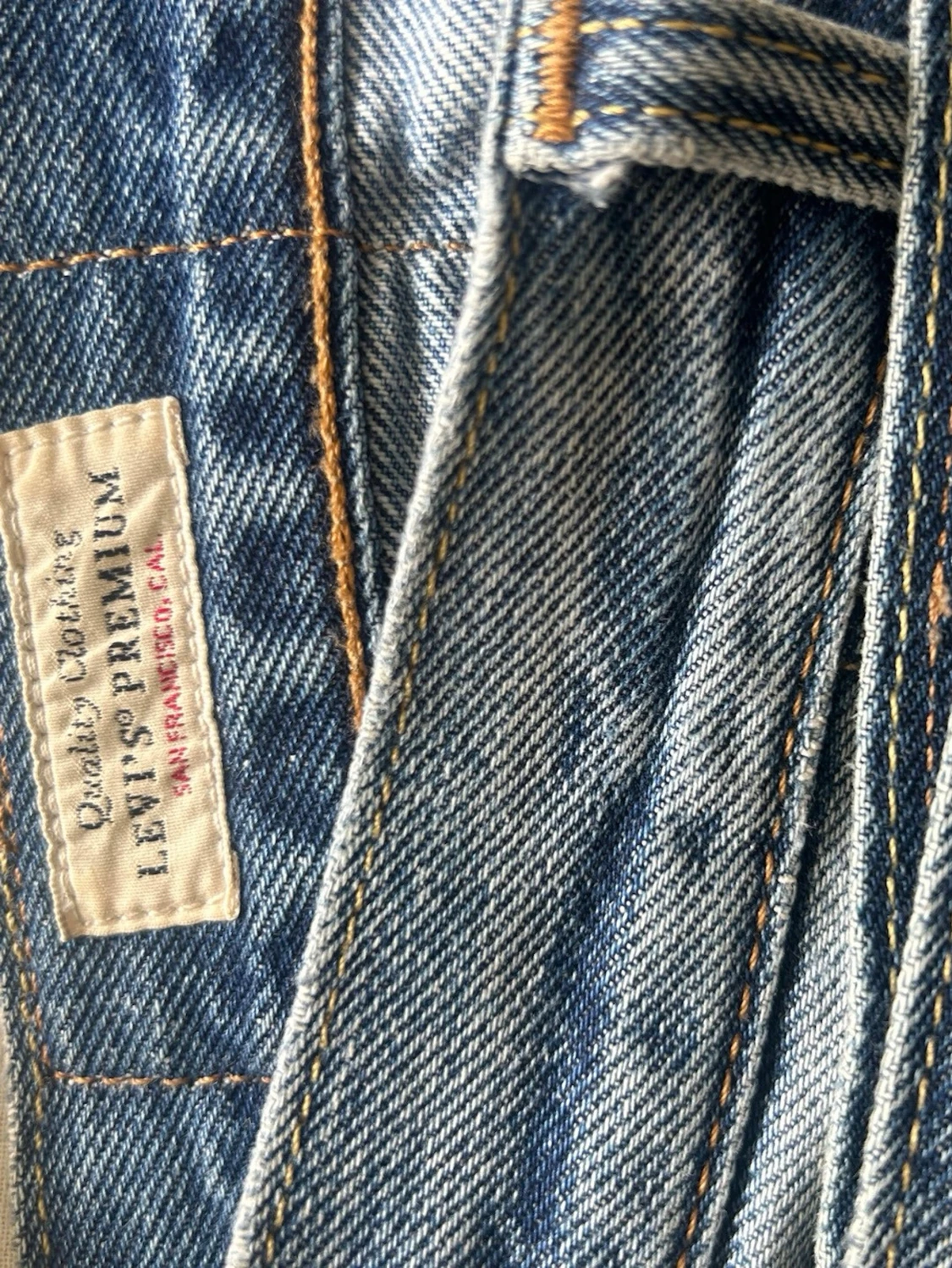 Levi's premium sanfrancisco cal.
