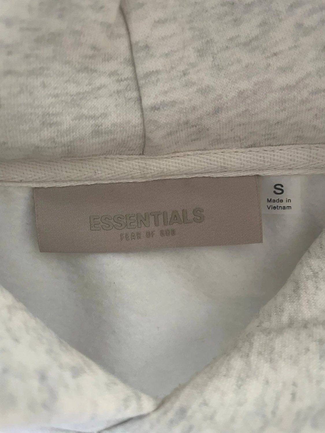 Grå Essentials Fear of God hoodie - 3