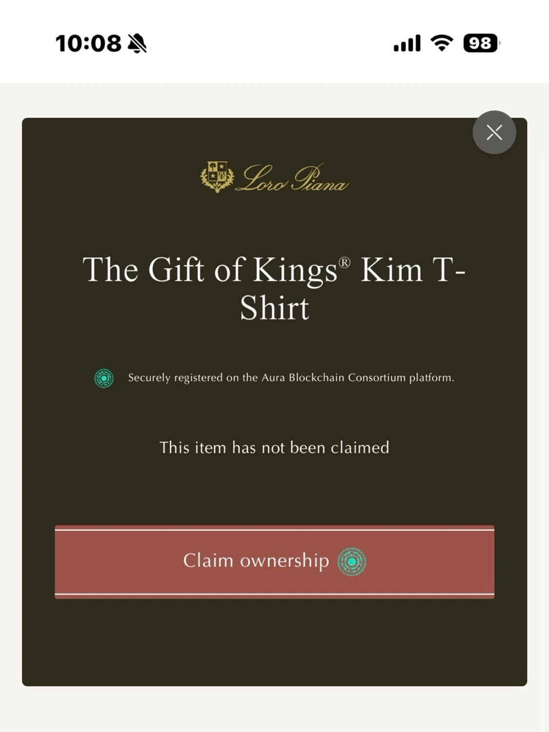 Loro Piana The Gift of Kings Kim T-shirt - 6