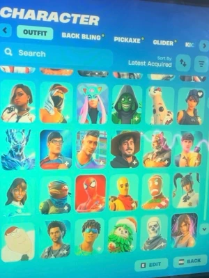 Fortnite Outfit-samling till pc - Jag säljer min gamla Fortnite konto som jag har haft i 5-6 år med 153 skins, den är ganska har ganska många tryhard skins. kontot funkar bara på Epic games och gmailen kan ändras i december, epic kontot har också rocket league