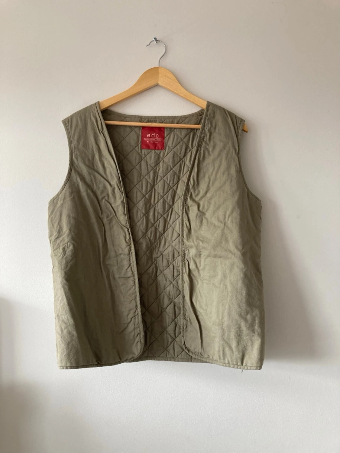 Olivgrön dunväst 💚