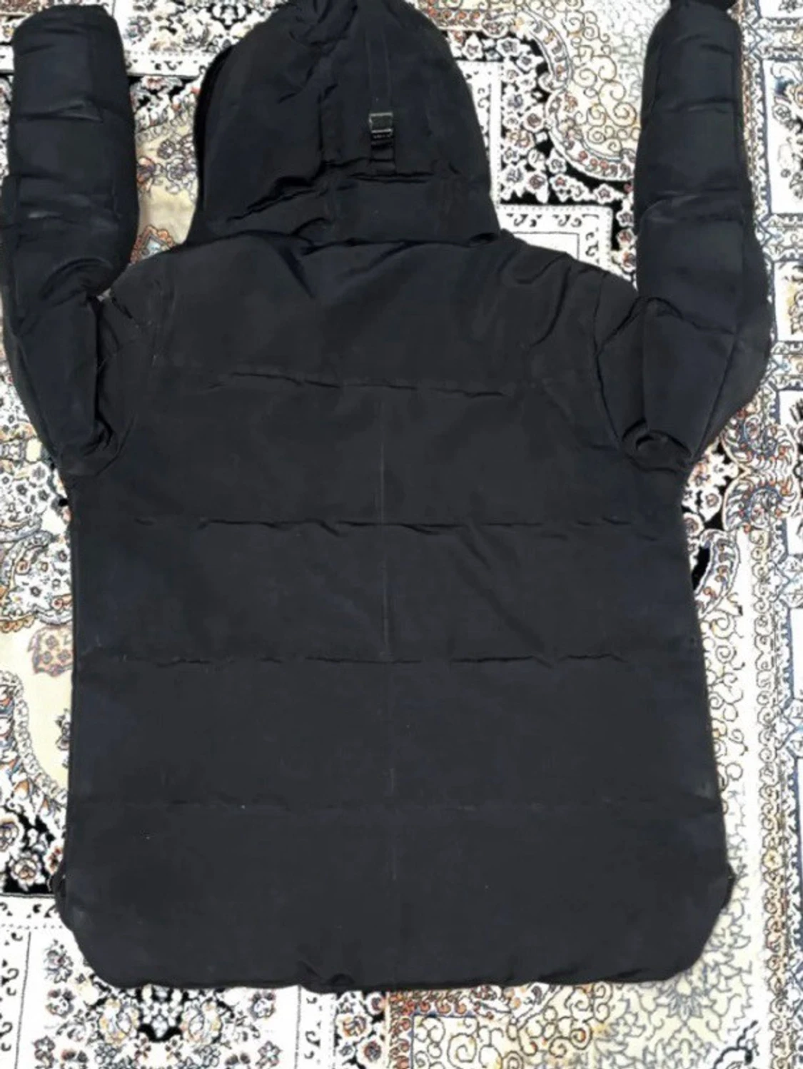 Svart dunjacka med huva Canada Goose - 1