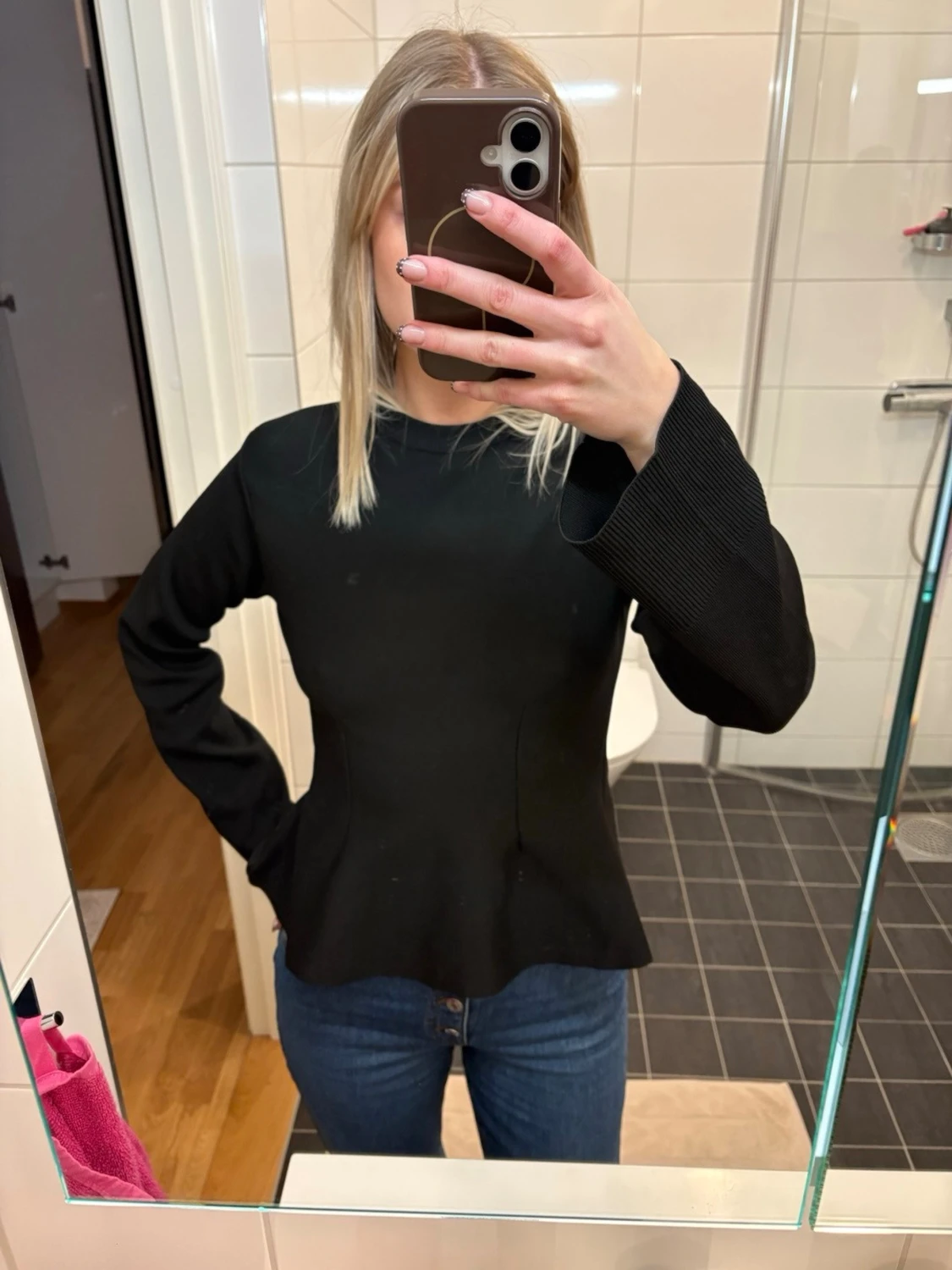 Peplumtopp från H&M  - 2