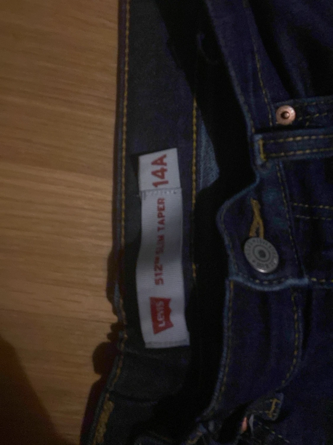 Levi's 512 Slim Taper jeans mörkblå 3 st  - 1