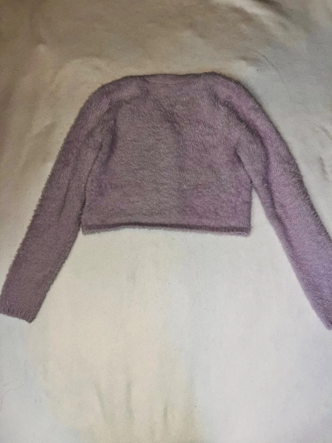 Ljuslila fluffig kofta  - 1