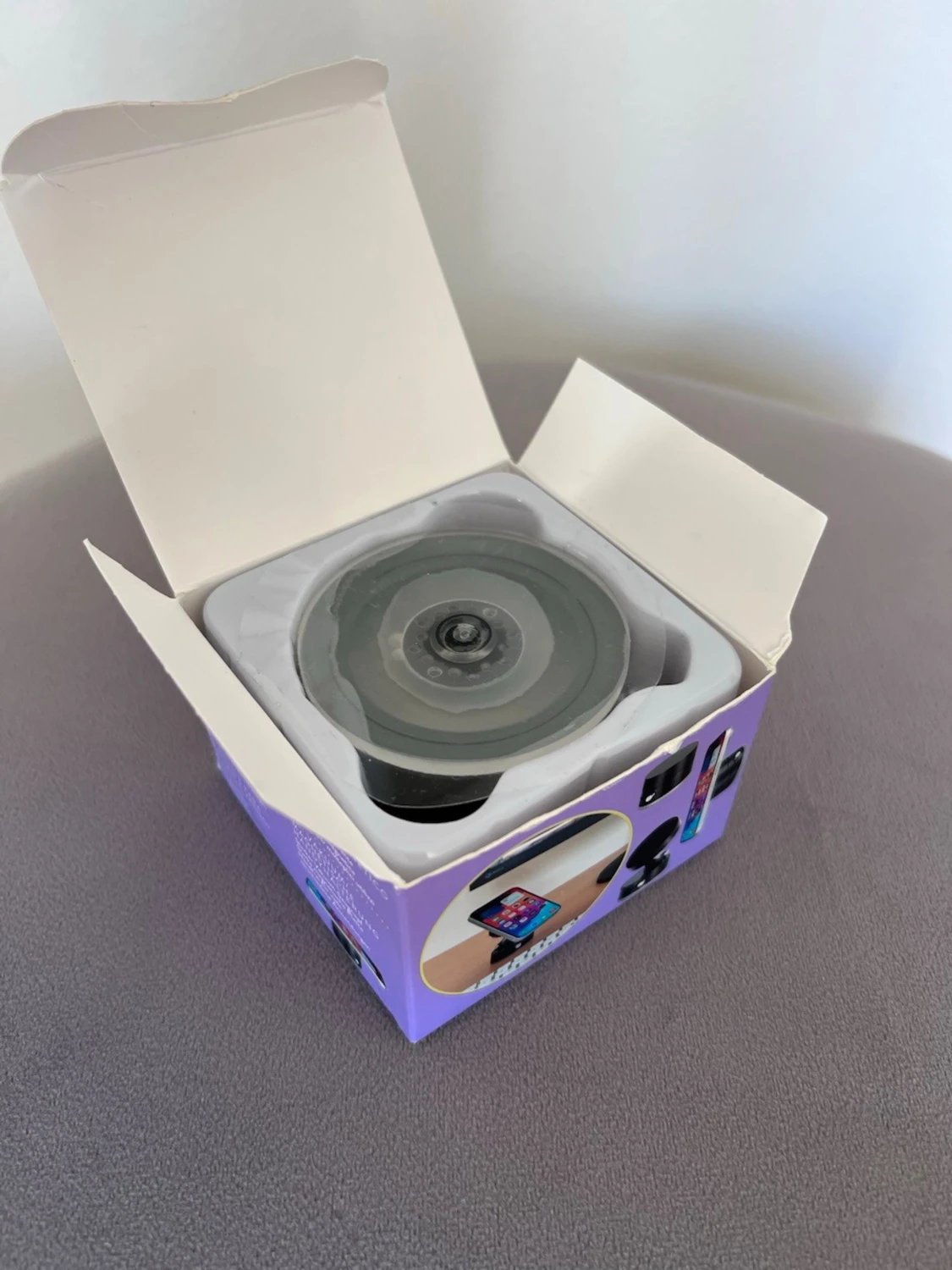 Magnetisk mobilhållare med vakuum (ny) - 4