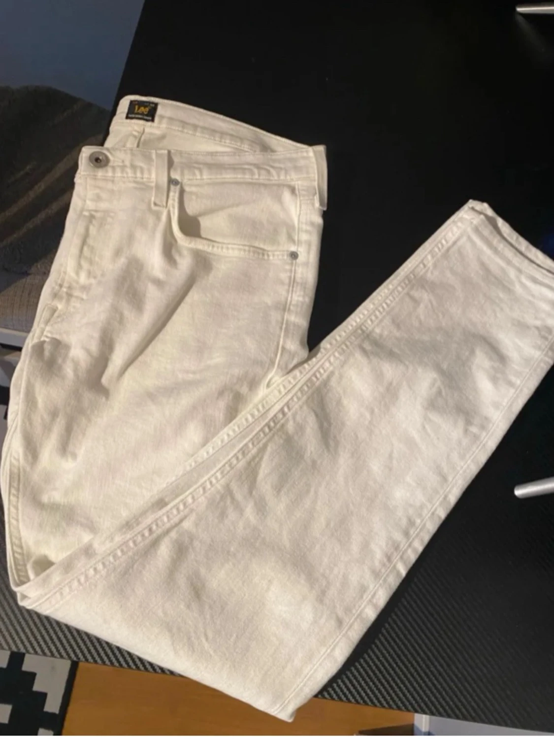 Vita jeans från Lee - 1