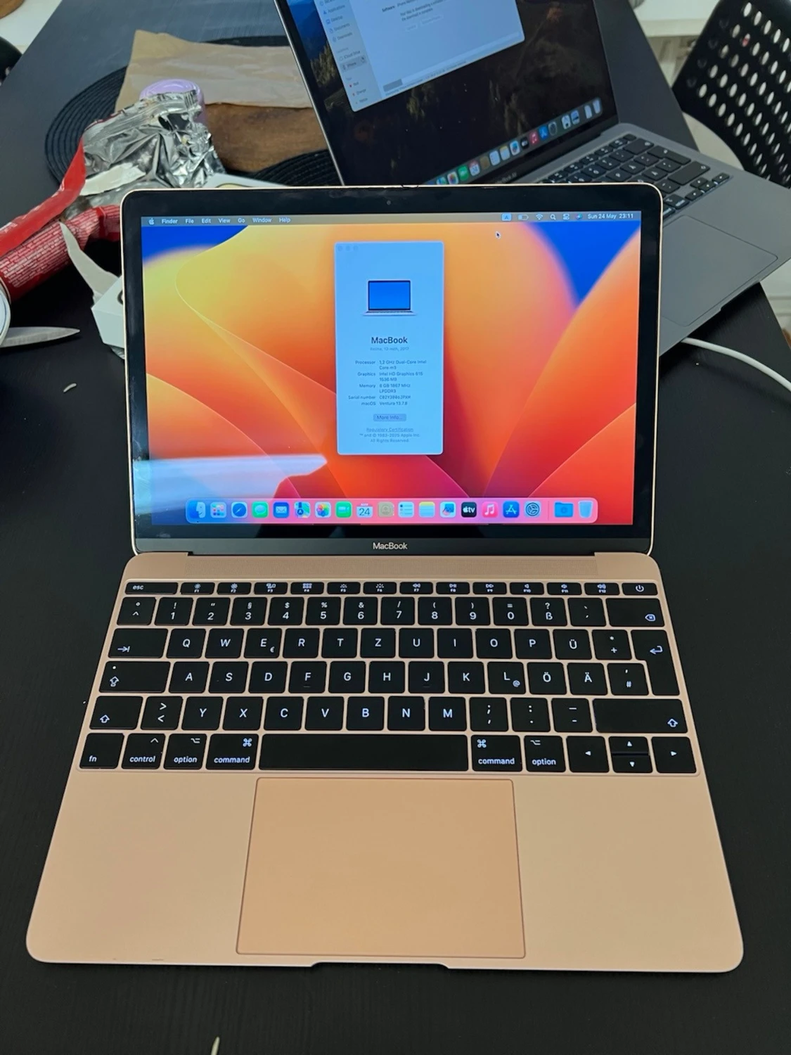 MacBook 12" Retina 2017 Guld