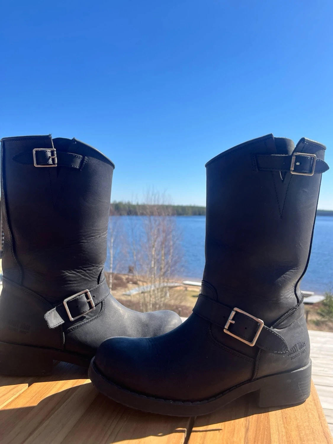 Svarta boots från Johnny Bulls