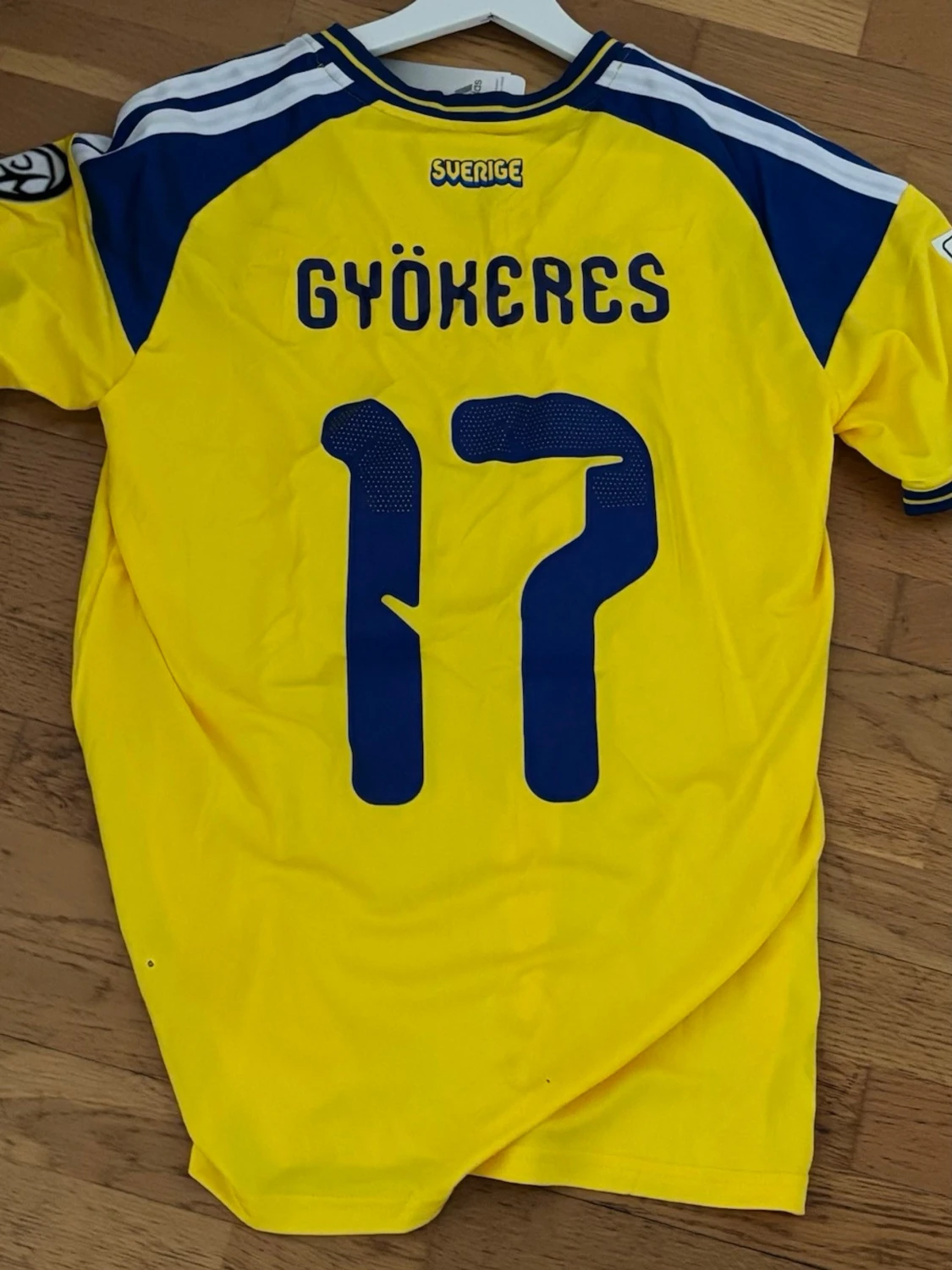 Sverige VM fotbollströja Gyökeres 17 - 1