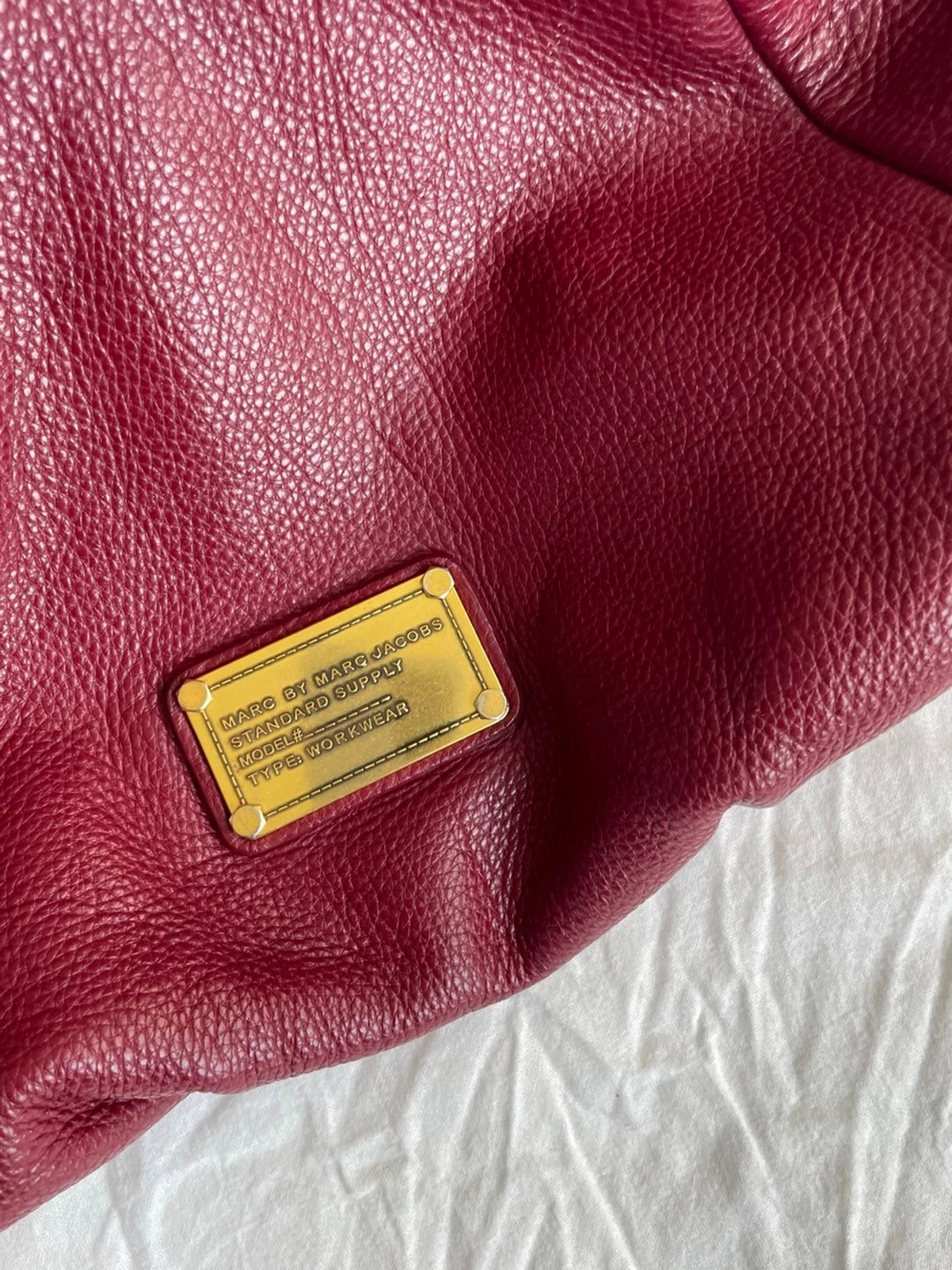 Marc Jacobs väska vinröd - 2