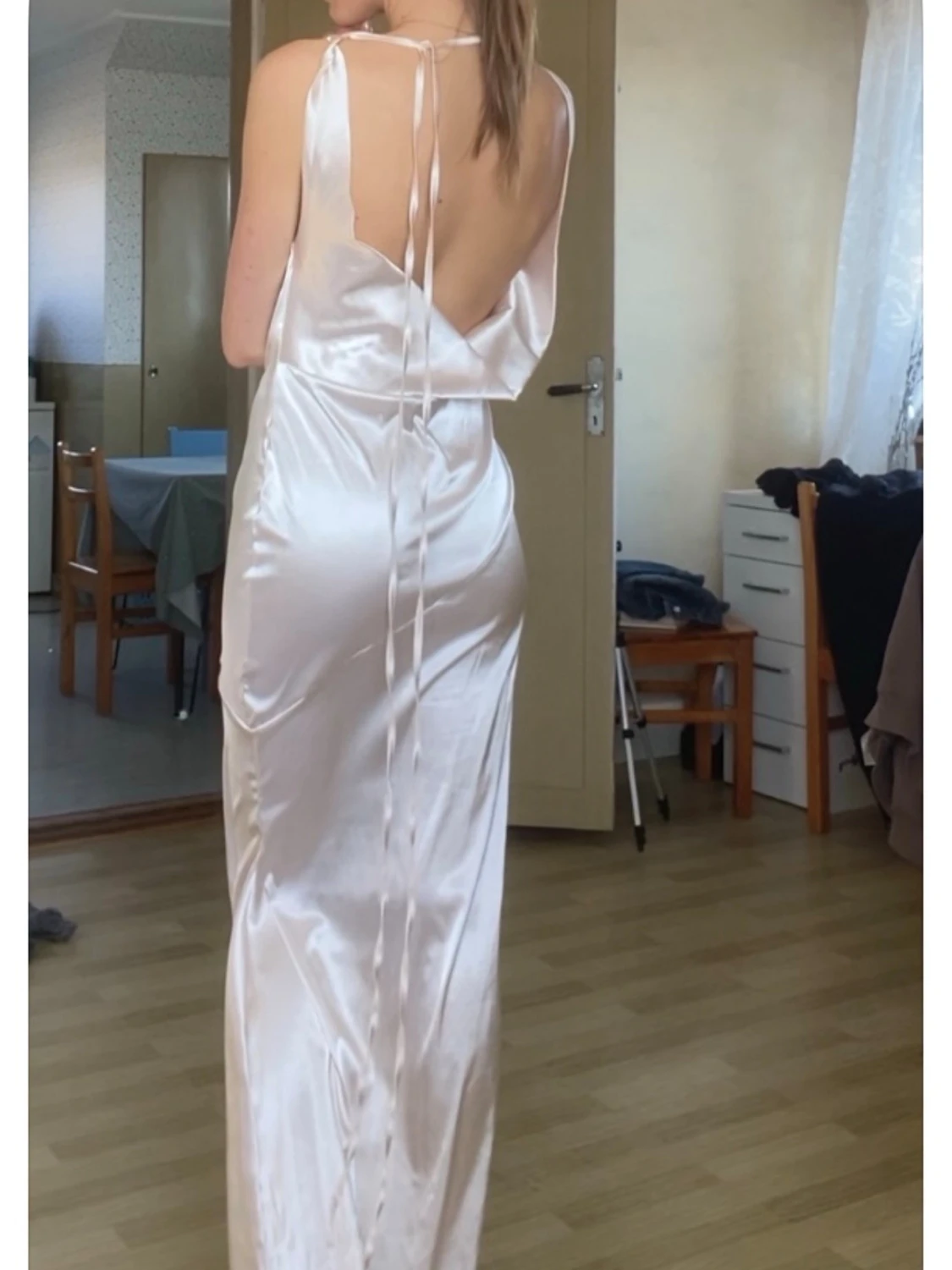 Ljusrosa balklänning  - 1