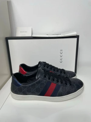Gucci Ace Skor - Säljer nu dessa Gucci Ace Skor i uk 7 som motsvarar 41, skriv för fler bilder/frågor🙌🏼