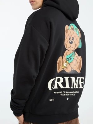 Hoodie - Svart hoodie från New Yorker, tryck på ryggen och på bröstet. Mjukt material. Bra kvalitet, tvättas såklart också innan jag skickar den.