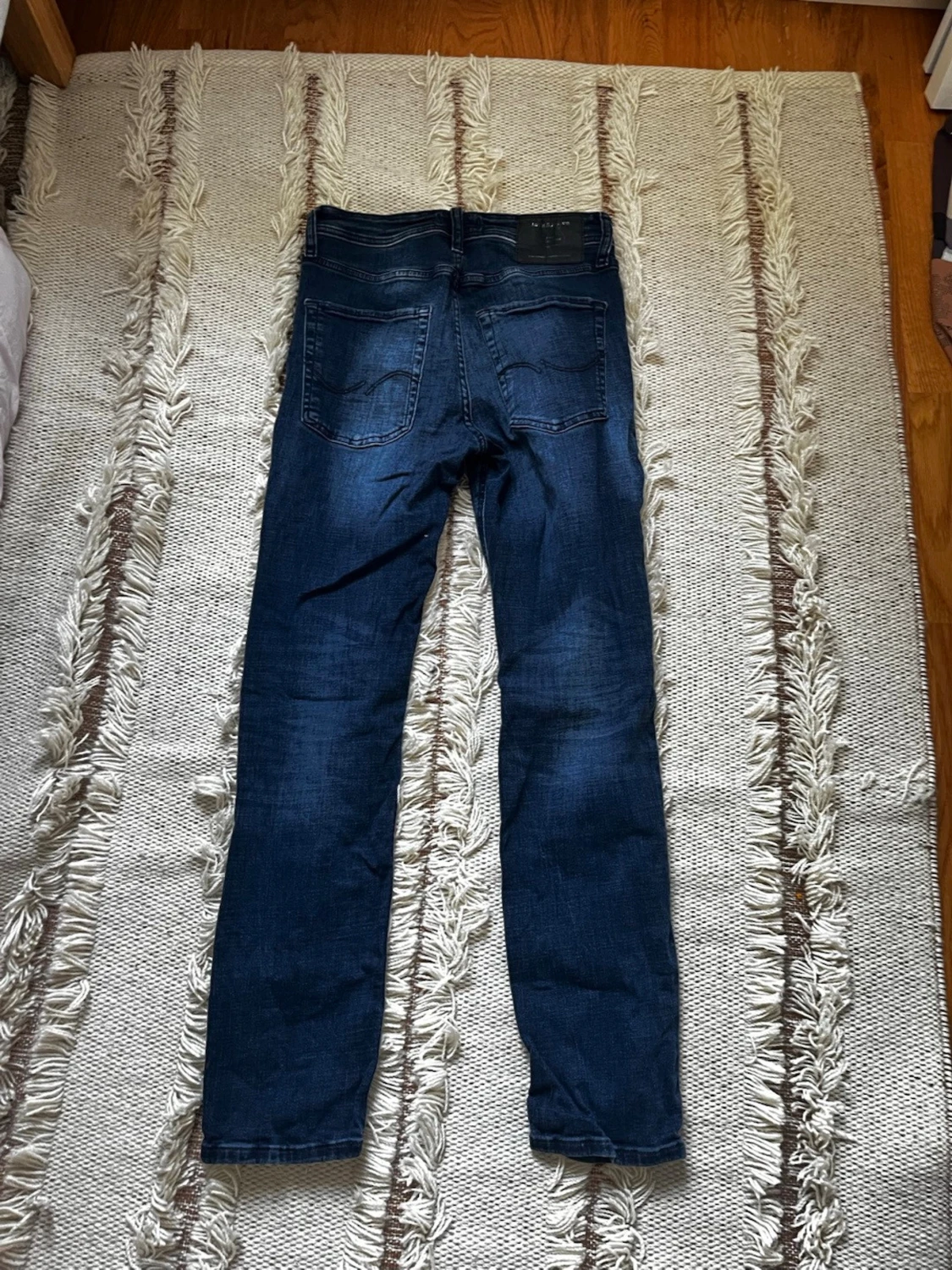 Mörkblå raka jeans från Jack & Jones - 1