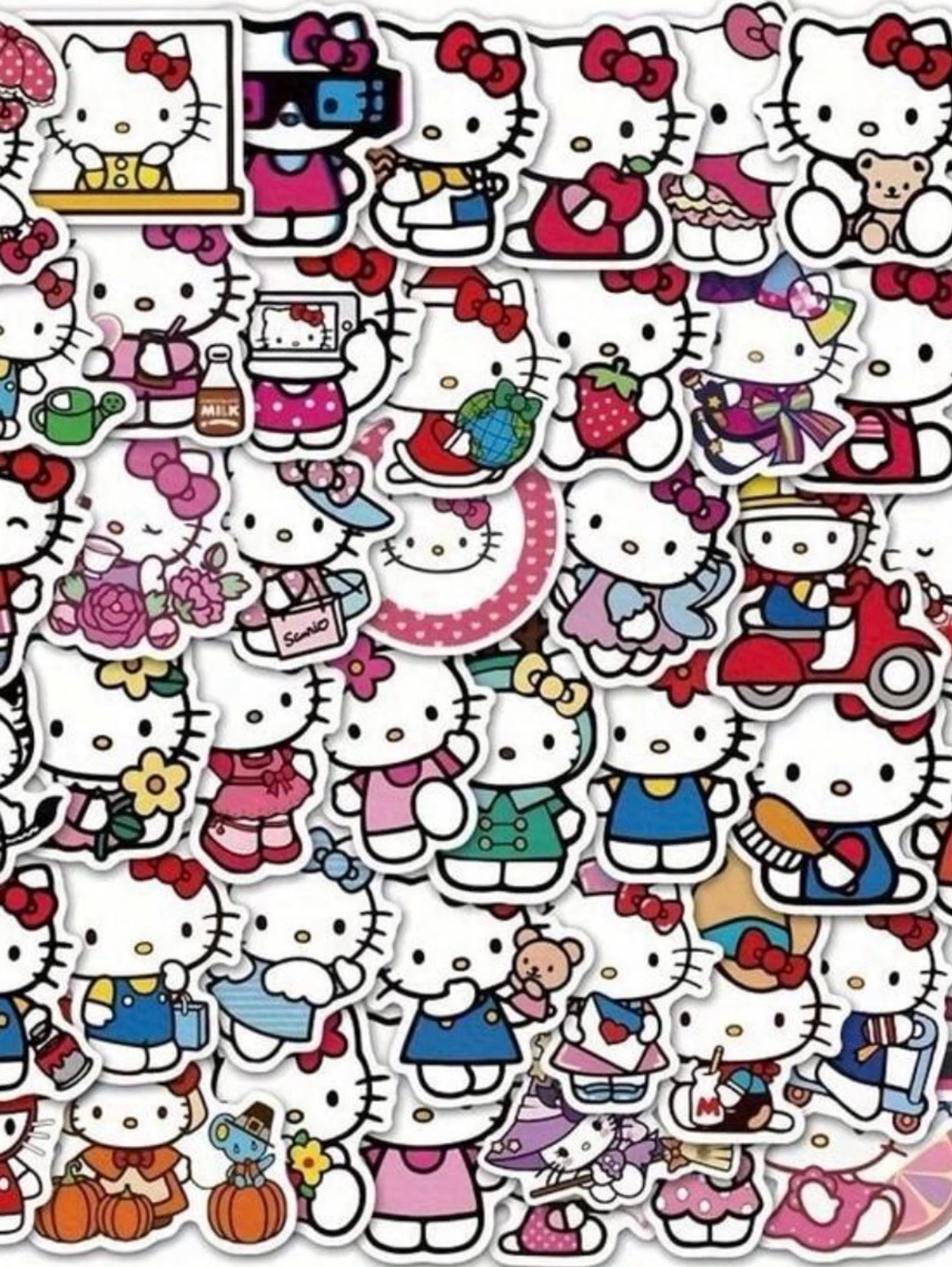 Hello Kitty klistermärken mix