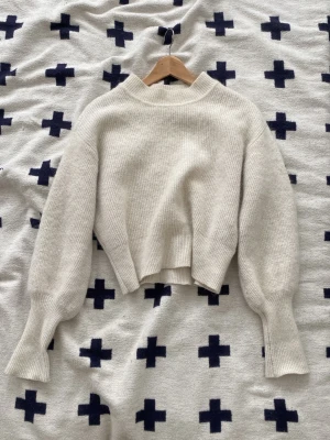 Alpacka ull mix stickad tröja - Alpacka ull mix stickad tröja. Storlek XS. 