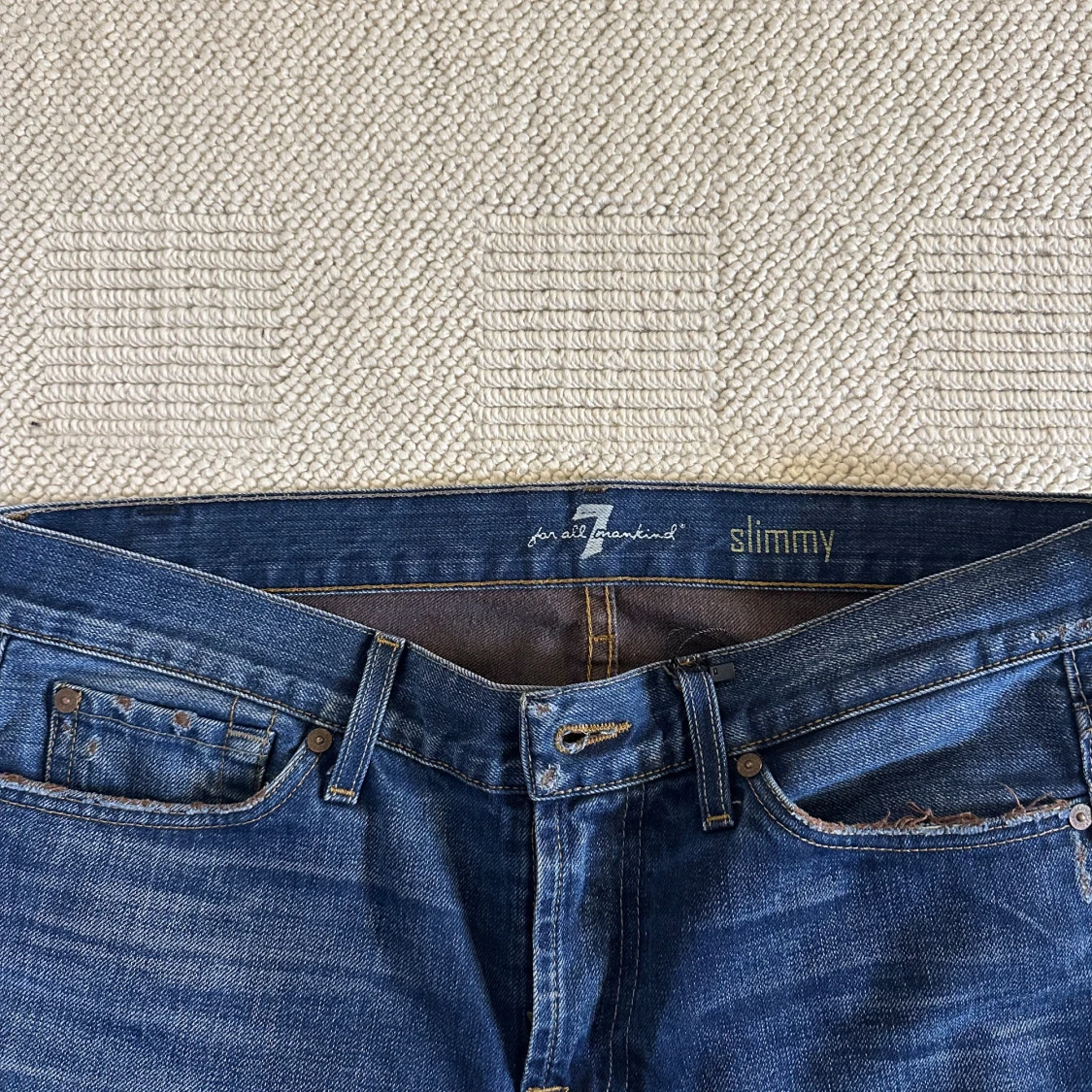 Blå Jeans från 7 for all Mankind - 2
