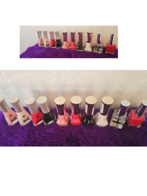 Nagellack 10st  -  Nya nagellack till salu Säljer 10 st helt nya nagellack i fina färger med shimmer i.  Perfekt om man vill fylla på nagellackssamlingen eller ge bort.