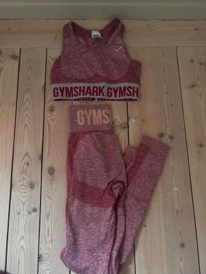 Träningsset Gymshark - Ett super snyggt träningsset från Gymshark, använt en ätt fåtal gånger. Sitter som en smäck men är lite för små för mig.💕