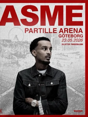 Asme  - Säljer två ståplatser till Asmes konsert 23 maj, säljer dom för priset jag gav och dom har även avbeställnings försäkring ifall man ångrar sig och vill få pengarna tillbaka!