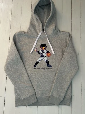 Ralph Lauren polo bear hoodie herr, storlek S  - Hej! Säljer denna riktigt schyssta polo bear hoodie från Ralph Lauren. Den är i storlek M men sitter en storlek litet och passar därför som en S. Den är endast använd någon enstaka gång och är därmed i ett nyskick. Original lappar och påse finns kvar och medföljer naturligtvis vid köp. Jag fraktar alltid snabbt! Mvh