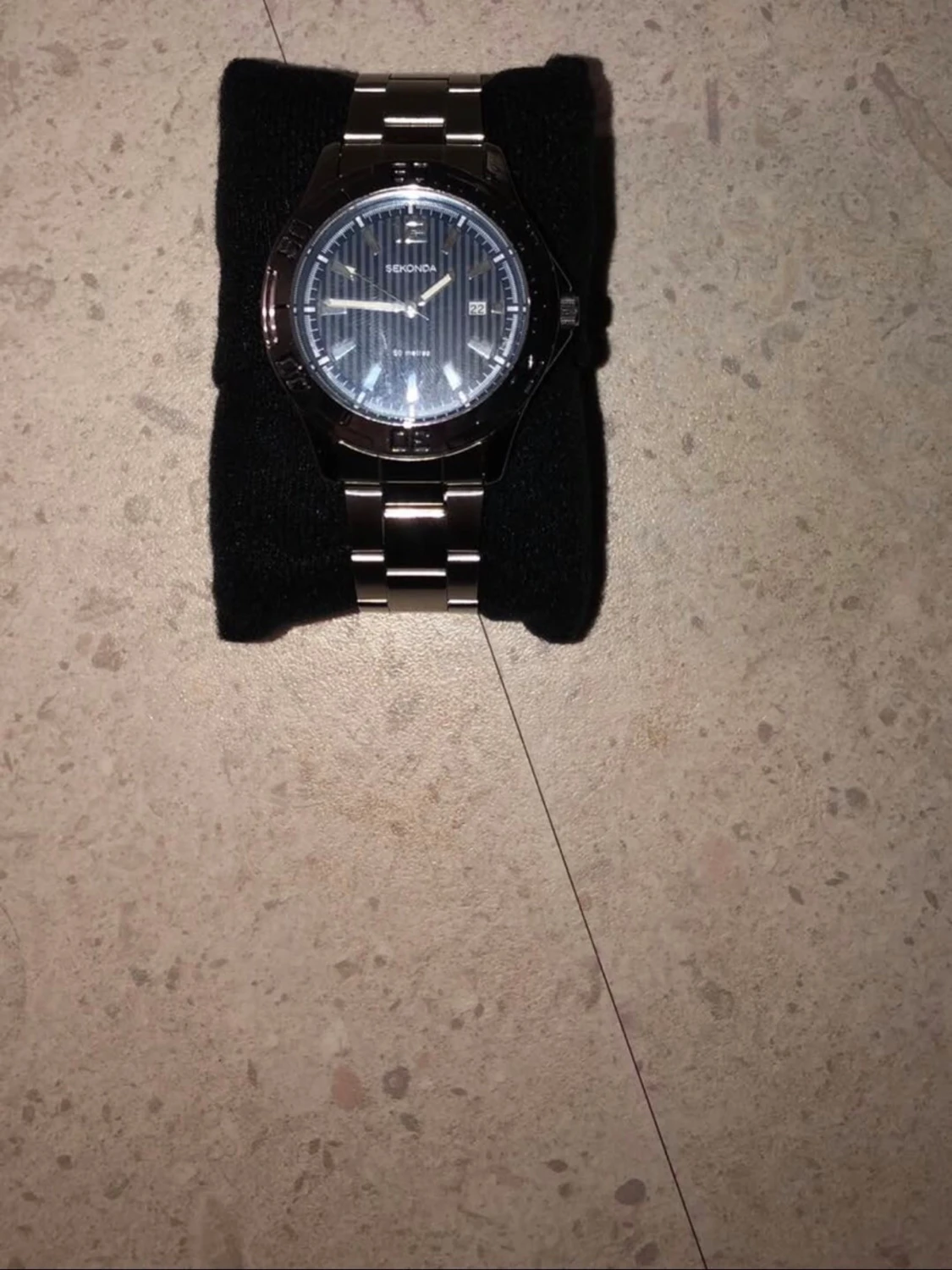 Sekonda silverfärgad klocka - 5