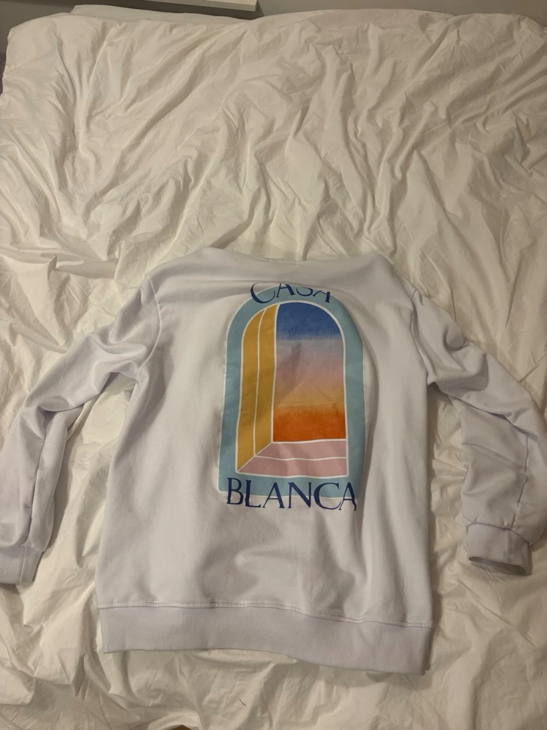 Vit hoodie från Casablanca - 1