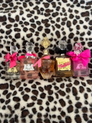 Juicy couture parfymer - 5st juicy couture parfymer, tre av de är 100ml och de andra två är 50ml. Kom privat för fler bilder
