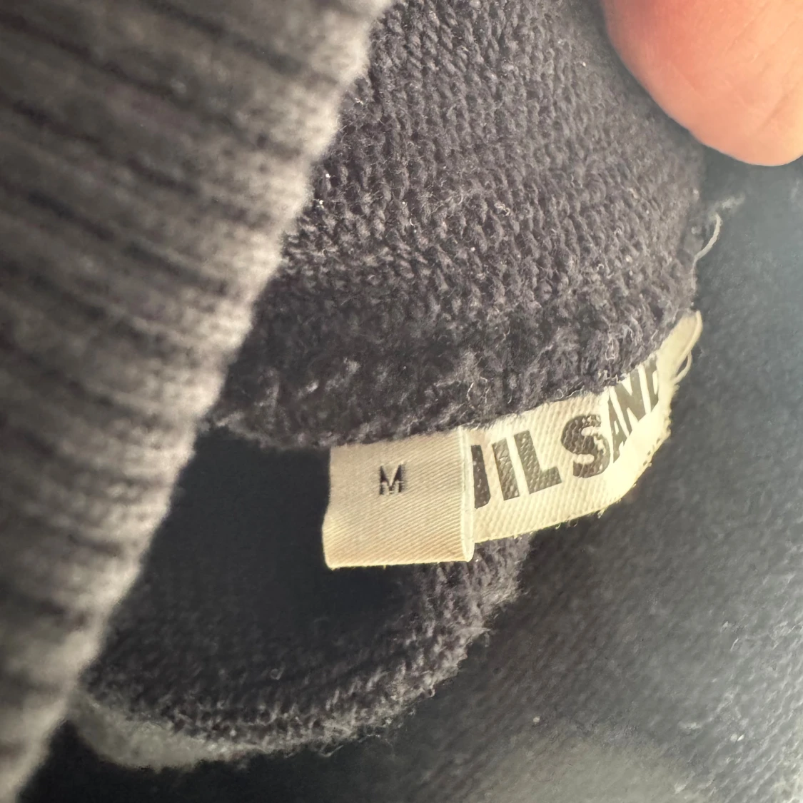 Svart sweatshirt från Jil Sander - 3
