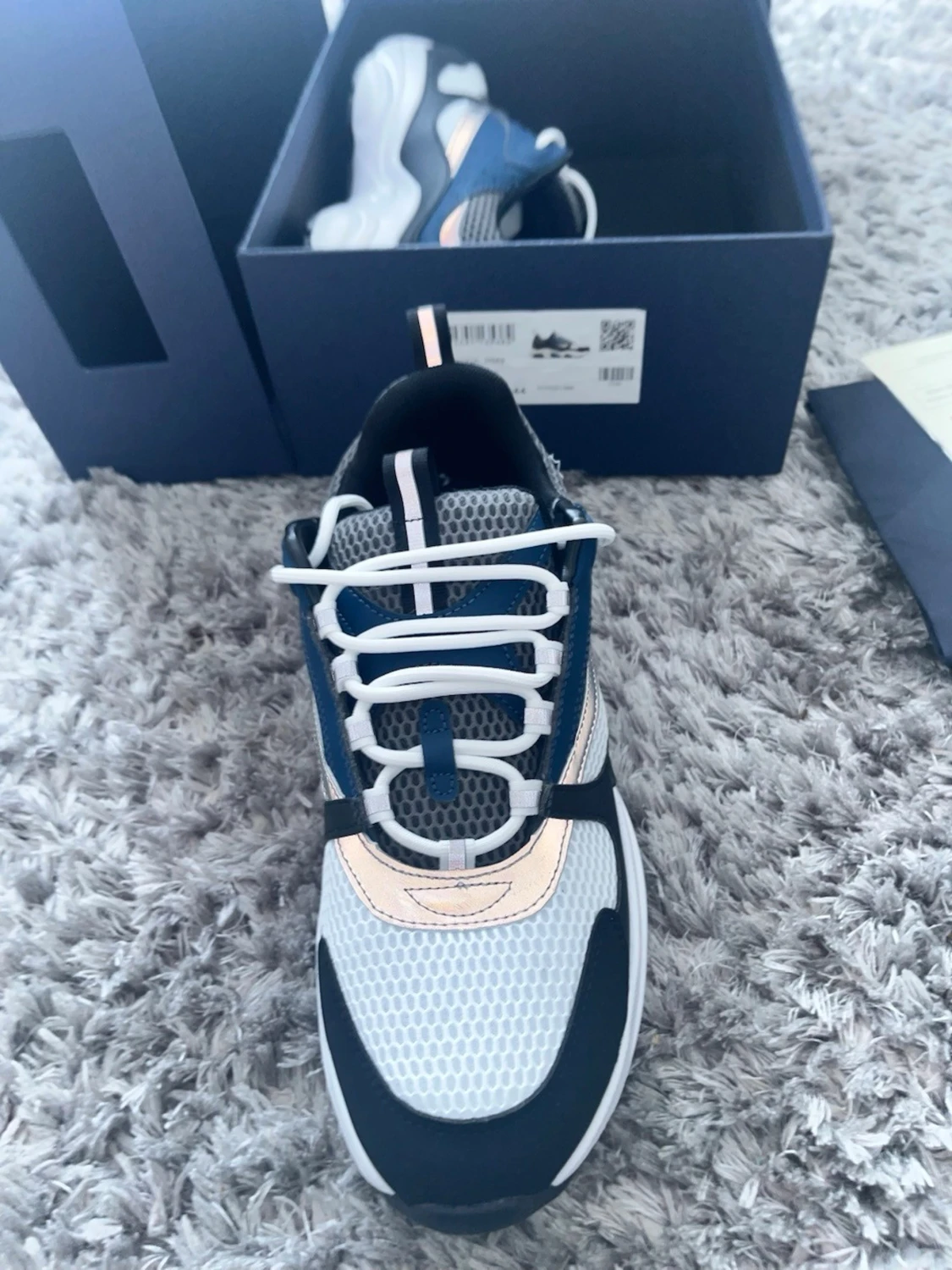 Dior B22 sneakers blå och svart - 3
