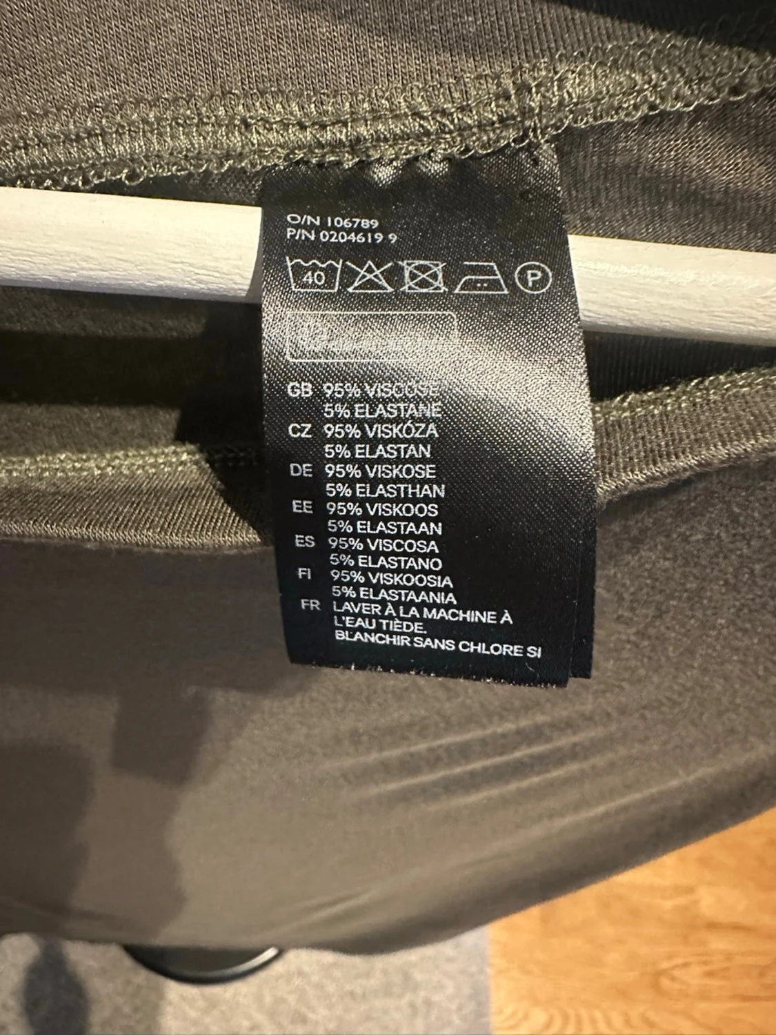 Mörkgrön ärmlös klänning H&M - 2
