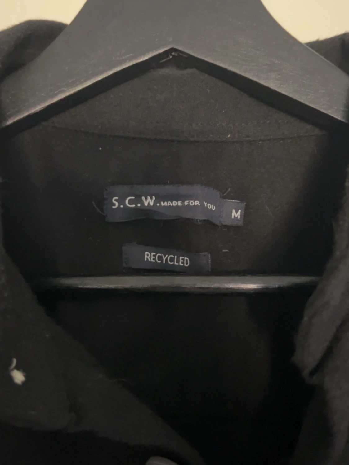 Svart overshirt från S C W - 2