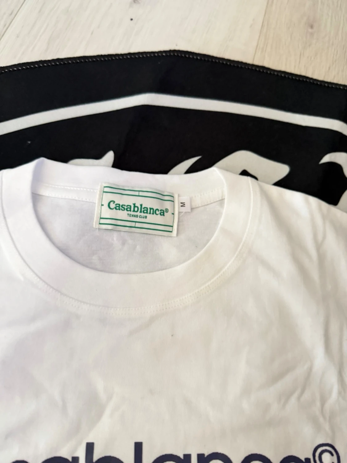 Casablanca white and blue t shirt - 2