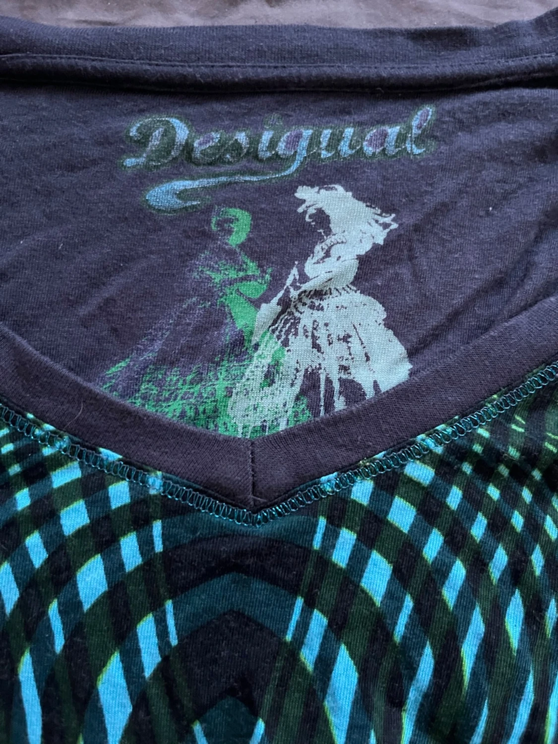Mönstrad topp från Desigual - 1