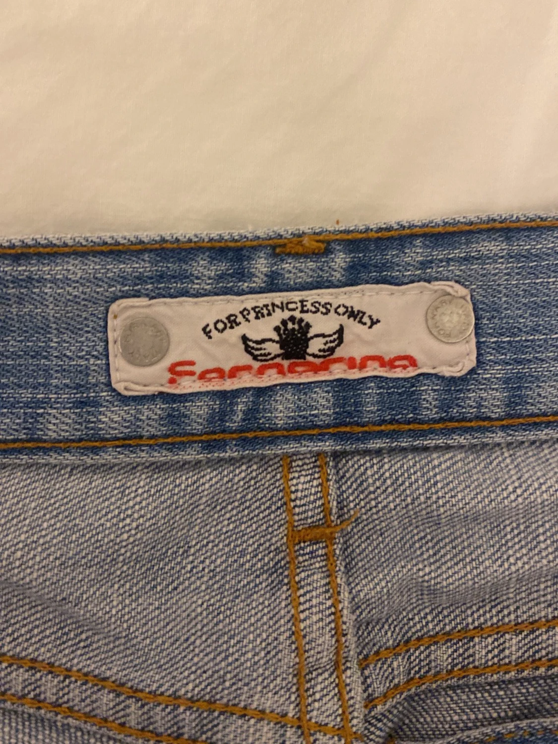 Ljusblå bootcut jeans - 3