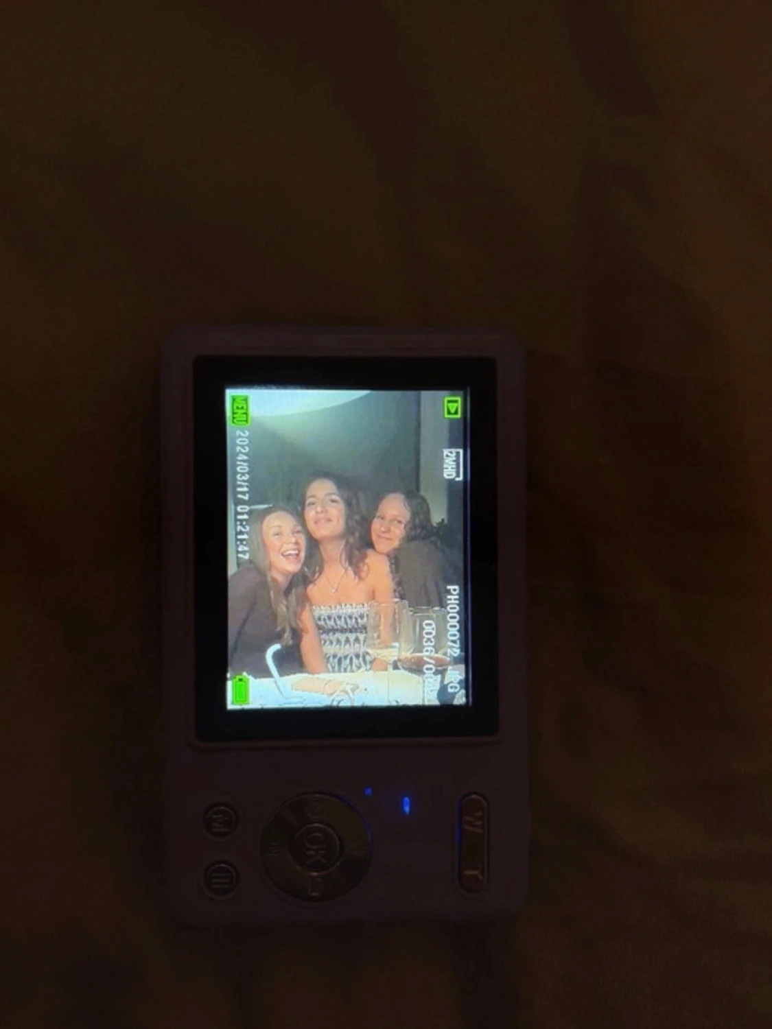 Lila digitalkamera 4K 27MP - 6