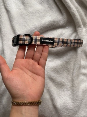 Hund halsband  - Köpte denna hundkoppel  igår men den var för stor för min hund. Kunde inte lämna tillbaka den då jag jag råkade slänga kvittot.  Helt oanvänd och fin. Storlek M. Kontakta för flera frågor.🩷