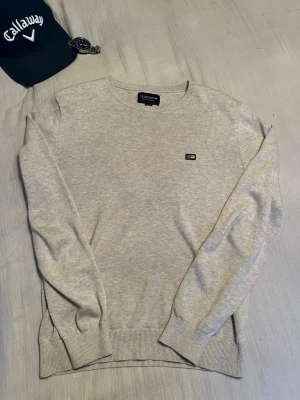 Beige tröja från Lexington - Snygg beige tröja från Lexington med rund halsringning och logga på bröstet. Perfekt basplagg i mjukt material som passar till allt. Strlk (158-164)