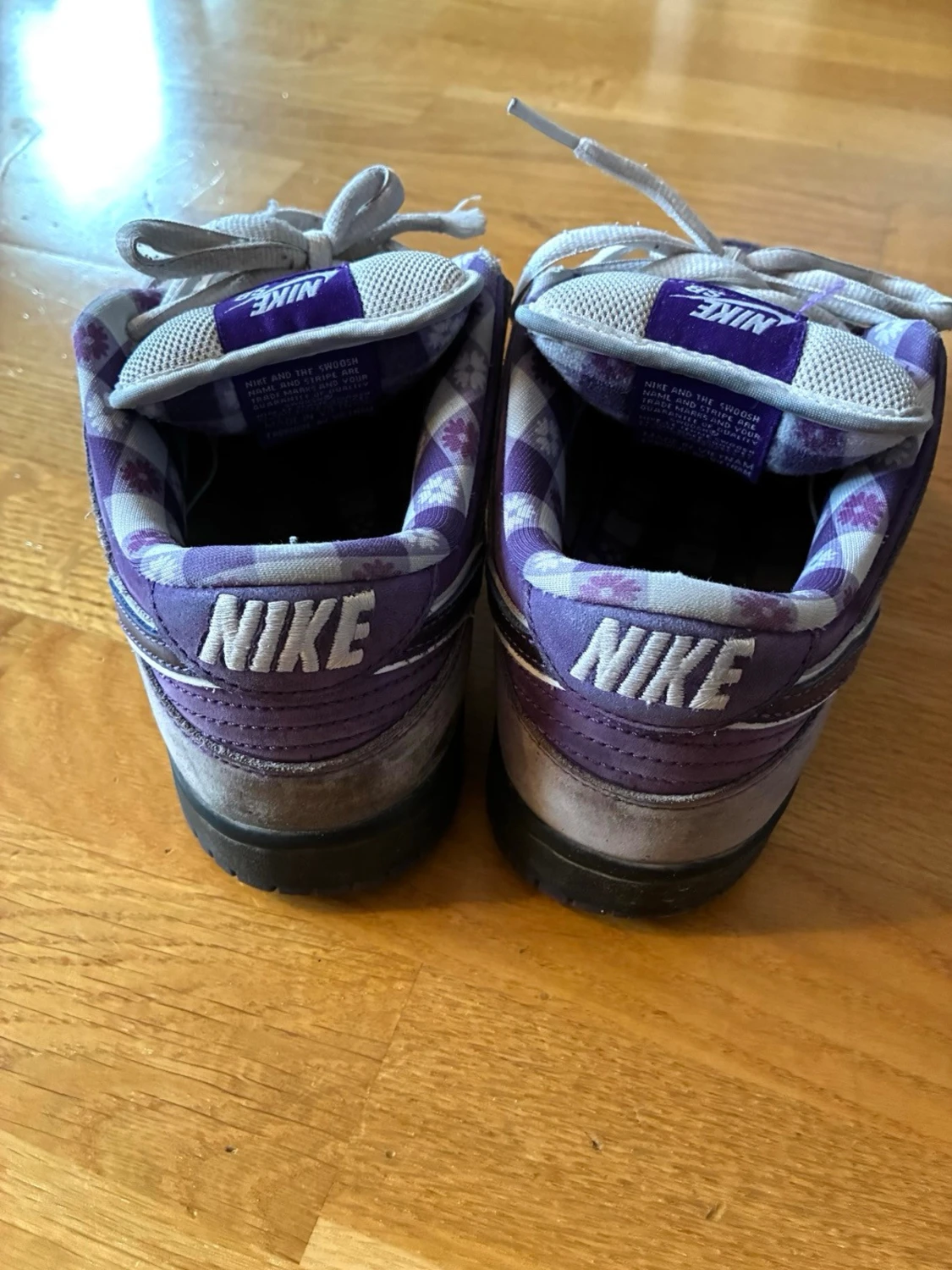 Nike SB Dunk Low Purple Plaid - 3