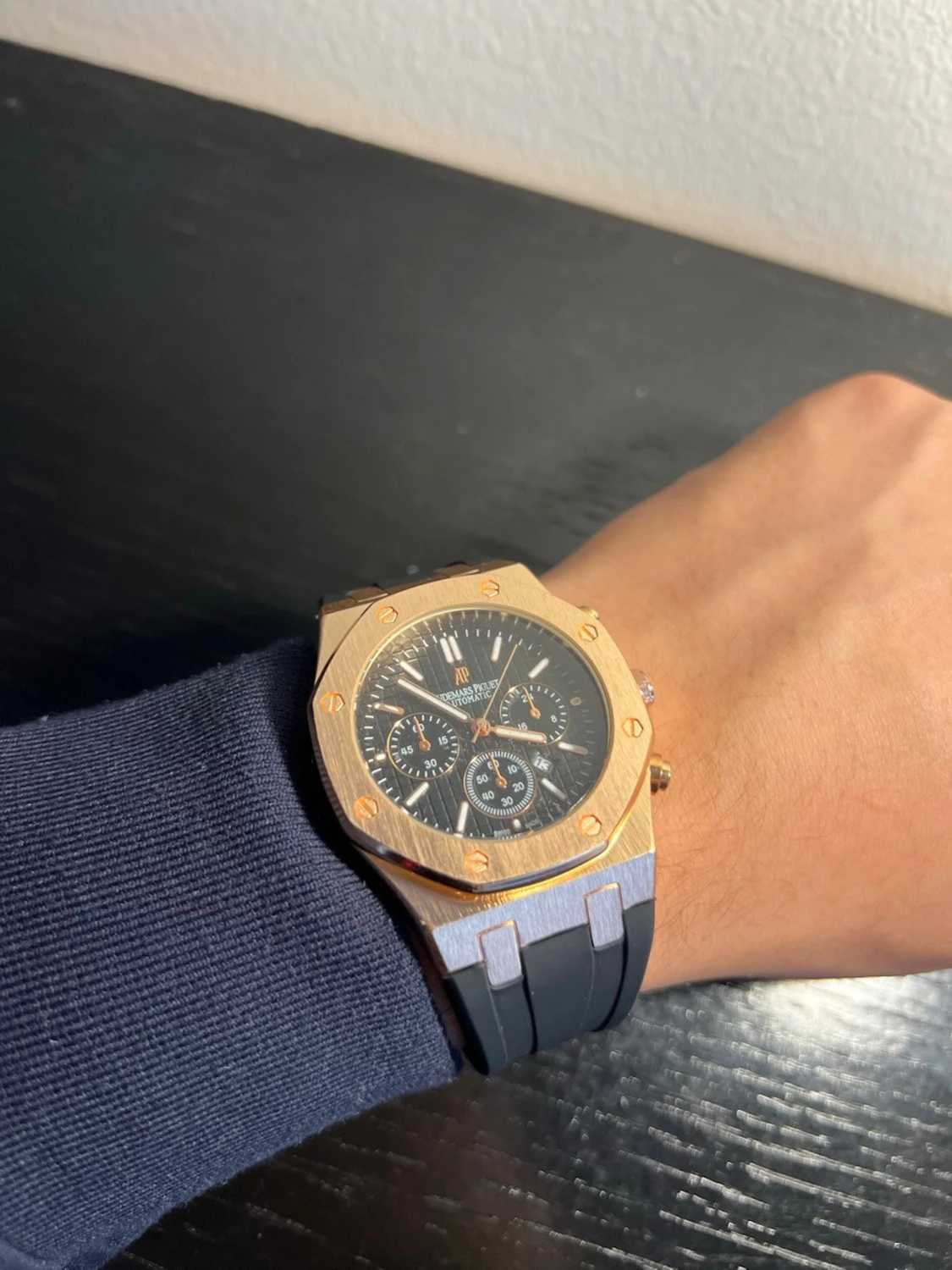 Audemars Piguet Royal Oak guld/svart - 4