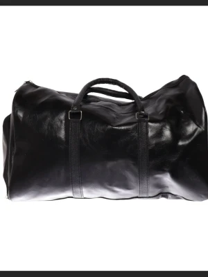 Weekend bag - Läder weekend bag, okänt märke, 46cm bredd, 25cm djup, 29cm höjd, fint skick