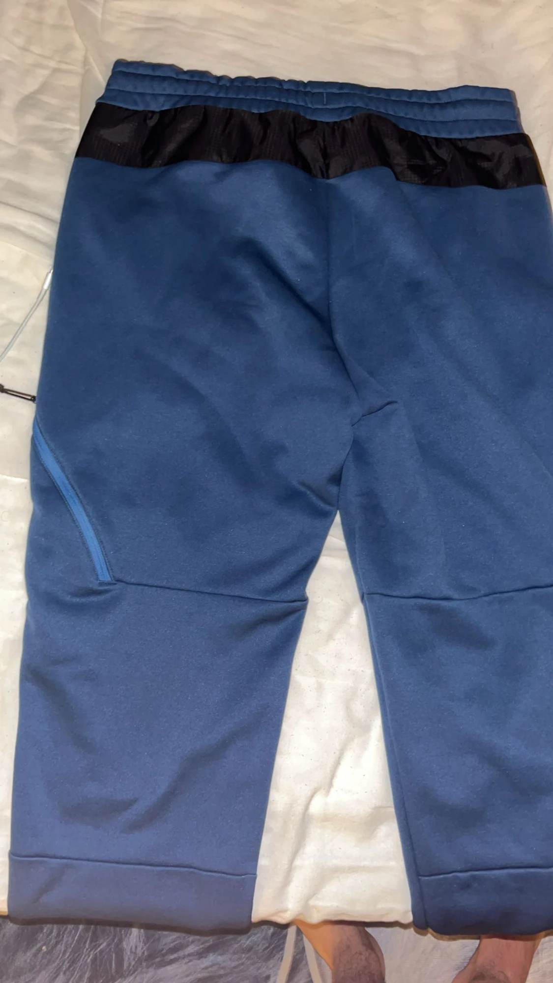 Blå half zip hoodie från The North Face - 3